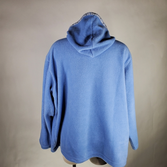 Vintage y2k Powderpuff girls Fleece Anorak Hoodie - Picture 8 of 9